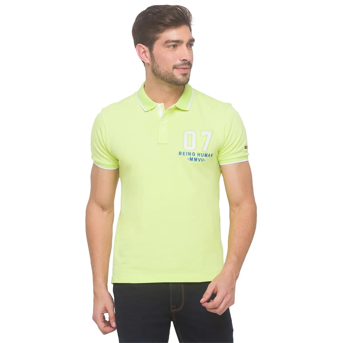 Being human polo hotsell t shirt